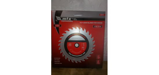  Пiльний диск по дереву, 190 х 30мм, 24 зуби MTX Professional 732179